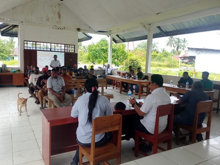 Polda Papua Lakukan Penilaian Kampung Tangguh Bebas Narkoba di Kampung Kasukwe