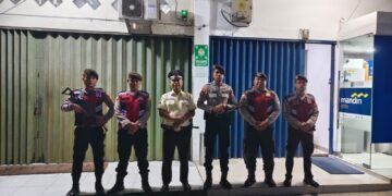 Patroli Preventif Sat Samapta Polres Sarmi Pastikan Aktivitas Warga Berjalan Aman