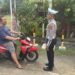 Pastikan Setiap Pengendara Mematuhi Aturan, Sat Lantas Polres Sarmi Laksanakan Pengaturan Pagi