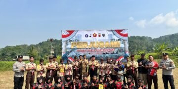 Prestasi membanggakan kembali ditorehkan oleh Saka Bhayangkara Polsek Banjarsari