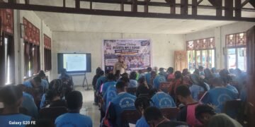 Kapolsek Bonggo Isi Materi MPLS, Tanamkan Literasi Digital dan Pencegahan Narkoba kepada Pelajar