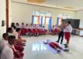Tanamkan Budaya Tertib Berlalu Lintas Sejak Dini, Satlantas Polres Sarmi Edukasi Siswa SD Kasukwe