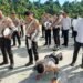 Disiplin Dimulai dari Penampilan, Sipropam Polres Sarmi Gelar Pemeriksaan Sikap Tampang Personel