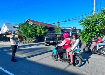 Satlantas Polres Sarmi Hadir di Pagi Hari, Wujudkan Keamanan dan Kelancaran Arus Lalu Lintas