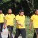Jaga Kebugaran dan Perkuat Soliditas, Kapolres Sarmi Pimpin Olahraga Pagi Bersama Personel