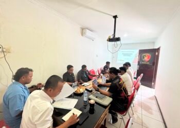 Sat Reskrim Polres Sarmi Gelar Analisis dan Evaluasi: Perkuat Sinergitas dan Respon Cepat Hadapi Peningkatan Tindak Pidana