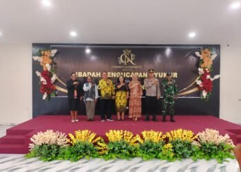 Waka Polsek Sarmi Kota Hadiri Grand Opening Hotel Grand Narwastu, Wujud Dukungan terhadap Investasi di Sarmi