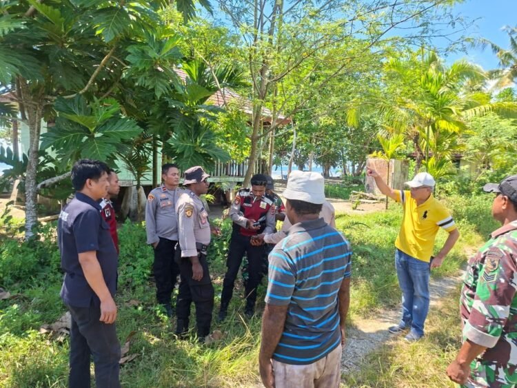 Ditemukan Satu Butir Bom Peninggalan Perang Dunia II di Pantai Kelapa 1 Sarmi
