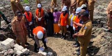 Kapolres Sarmi Hadiri Groundbreaking Sekolah Rakyat, Wujud Komitmen Membangun Generasi Masa Depan