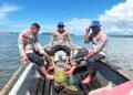 Sat polairud Polres Sarmi Musnahkan Dua Bom Peninggalan Perang Dunia II di Perairan Sarmi