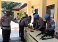 Tindak Lanjuti Arahan Polda, Sipropam Polres Sarmi Gelar Pemeriksaan Senjata Api Dinas Personel