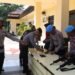 Tindak Lanjuti Arahan Polda, Sipropam Polres Sarmi Gelar Pemeriksaan Senjata Api Dinas Personel