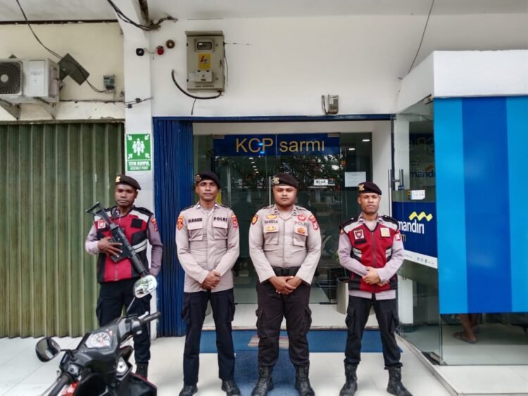 Respons Cepat Pengaduan Warga, Sat Samapta Polres Sarmi Hadir Jaga Keamanan Melalui Patroli Rutin