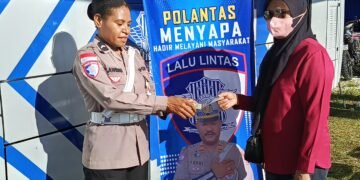 Semarak HUT ke-81 RI, Polres Sarmi dan Samsat Dekatkan Layanan SIM dan Pajak kepada Masyarakat