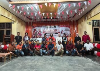 Semarak Kemerdekaan, Polsek Bonggo Hadirkan Keceriaan Lewat Lomba Karaoke Keluarga