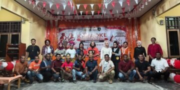 Semarak Kemerdekaan, Polsek Bonggo Hadirkan Keceriaan Lewat Lomba Karaoke Keluarga