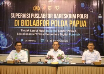 Supervisi Puslabfor Bareskrim Polri di Papua, Dorong Peningkatan Profesionalisme dan Kualitas Dukungan Forensik