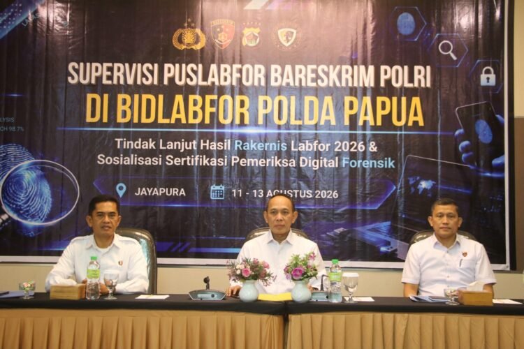 Supervisi Puslabfor Bareskrim Polri di Papua, Dorong Peningkatan Profesionalisme dan Kualitas Dukungan Forensik
