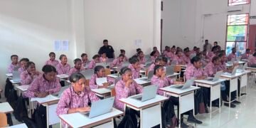 Polres Sarmi Edukasi Pelajar SRMA 42 tentang Pemanfaatan AI yang Cerdas dan Bijak