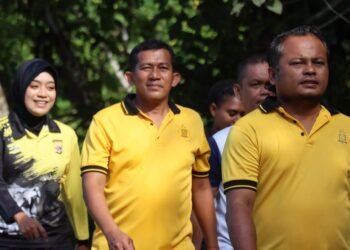 Sehat dan Bugar untuk Pelayanan Maksimal, Personel Polres Sarmi Olahraga Bersama