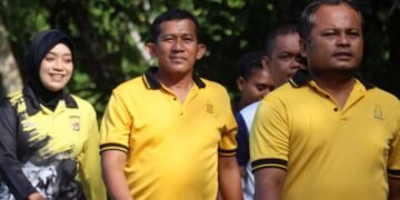 Sehat dan Bugar untuk Pelayanan Maksimal, Personel Polres Sarmi Olahraga Bersama