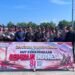 Tabur Bunga di Pelabuhan Sarmi, Polres Sarmi Kobarkan Semangat Patriotisme Sambut HUT ke-81 RI