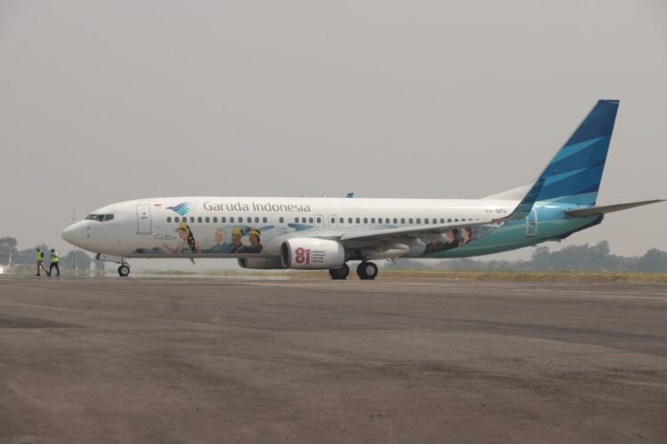 Garuda Indonesia Kembali Layani Penerbangan dari Bandara Internasional Husein Sastranegara Bandung