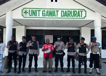 Ciptakan Sarmi Aman Jelang HUT RI, Polres Sarmi Intensifkan Patroli Humanis