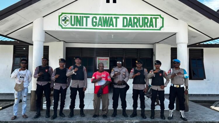 Ciptakan Sarmi Aman Jelang HUT RI, Polres Sarmi Intensifkan Patroli Humanis
