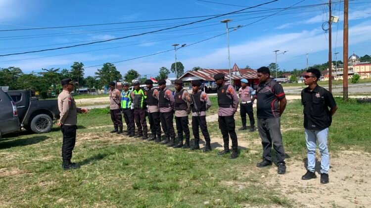 Jaga Semarak Kemerdekaan Tetap Aman, Polres Sarmi Intensifkan Patroli Dialogis