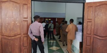 Kawal Aspirasi Honorer, Polres Sarmi Amankan RDP Bersama Pemda dan DPRK