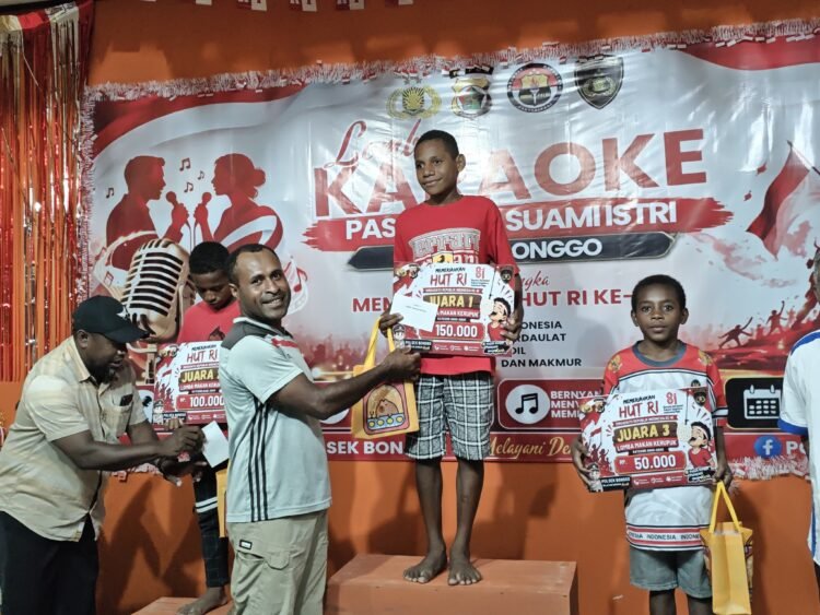 Semarak HUT RI ke-81, Polsek Bonggo Bagikan Hadiah Lomba Penuh Keceriaan