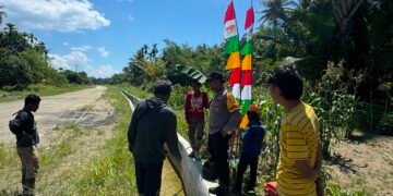 Hadir di Tengah Warga, Kapolsek Pantai Barat Sambangi Empat Kampung Jaga Kamtibmas