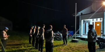 Polres Sarmi Intensifkan Patroli Malam, Pastikan Kamtibmas Tetap Aman dan Kondusif