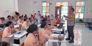 Polres Sarmi Bekali Pelajar dengan Kecerdasan Buatan, 42 Siswa Raih Sertifikat Senopati Academy