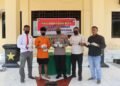 Sat Resnarkoba Polres Sarmi Gelar Press Release Pemusnahan Barang Bukti Ganja