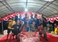 Semangat Kemerdekaan Bergema di Pantai Kali bagre, Sat polairud Polres Sarmi Serahkan Piala Para Juara