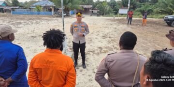 Kapolres Teluk Bintuni Kunjungi LNG Tangguh, Pementuk Pos Karhutla dan Pastikan Personel Maksimalkan Pemadaman