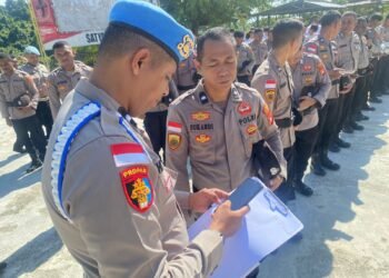 Propam Polres Sarmi Perketat Pengawasan Personel, Cegah Jeratan Judol dan Pinjol