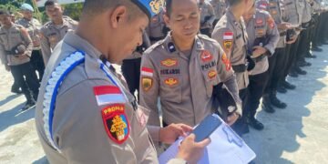 Propam Polres Sarmi Perketat Pengawasan Personel, Cegah Jeratan Judol dan Pinjol