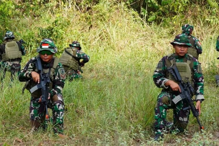Super Garuda Shiled 2026 Asah Kemampuan Survival dan Patroli di Daerah Latihan