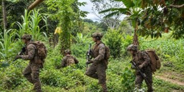 Kewaspadaan dan Komunikasi Terpadu Jadi Kunci Latihan Force on Force SGS MARFOR Lampung 2026