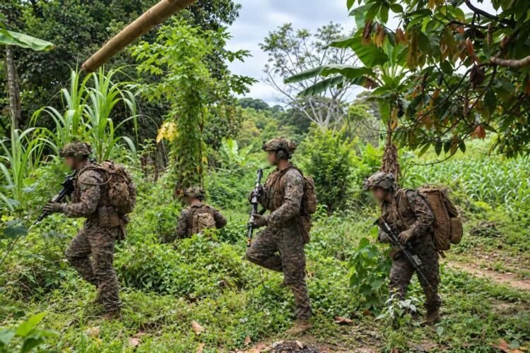 Kewaspadaan dan Komunikasi Terpadu Jadi Kunci Latihan Force on Force SGS MARFOR Lampung 2026