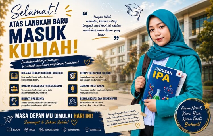 Langkah Baru Dimulai, Semangat Meraih Masa Depan