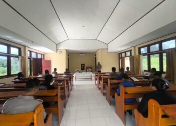 Lewat Ibadah Bintal, Polres Sarmi Tanamkan Nilai Kasih dan Integritas Personel