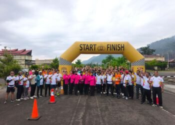 Polwan Pabar Run 2026 Semarakkan Hari Jadi ke-78 Polwan di Papua Barat