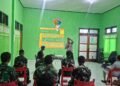 Perkuat Sinergitas TNI-Polri, Satlantas Polres Sarmi Gelar Polisi Karib di Mako Subdenpom