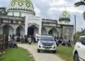 Di Tengah Duka, Sat Lantas Polres Sarmi Hadir Kawal Warga yang Meninggal Dunia