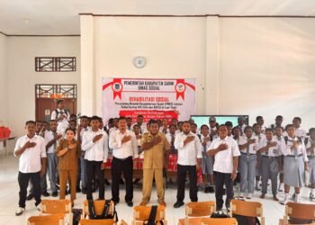 Kenali Bahayanya, Jauhi Narkoba! Sat Resnarkoba Polres Sarmi Edukasi Pelajar SRMA 42