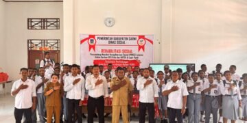 Kenali Bahayanya, Jauhi Narkoba! Sat Resnarkoba Polres Sarmi Edukasi Pelajar SRMA 42